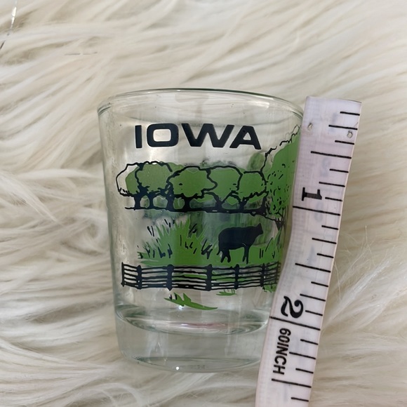 Iowa shot glass bar alcohol glass collection shooter cocktail beer - Picture 6 of 11